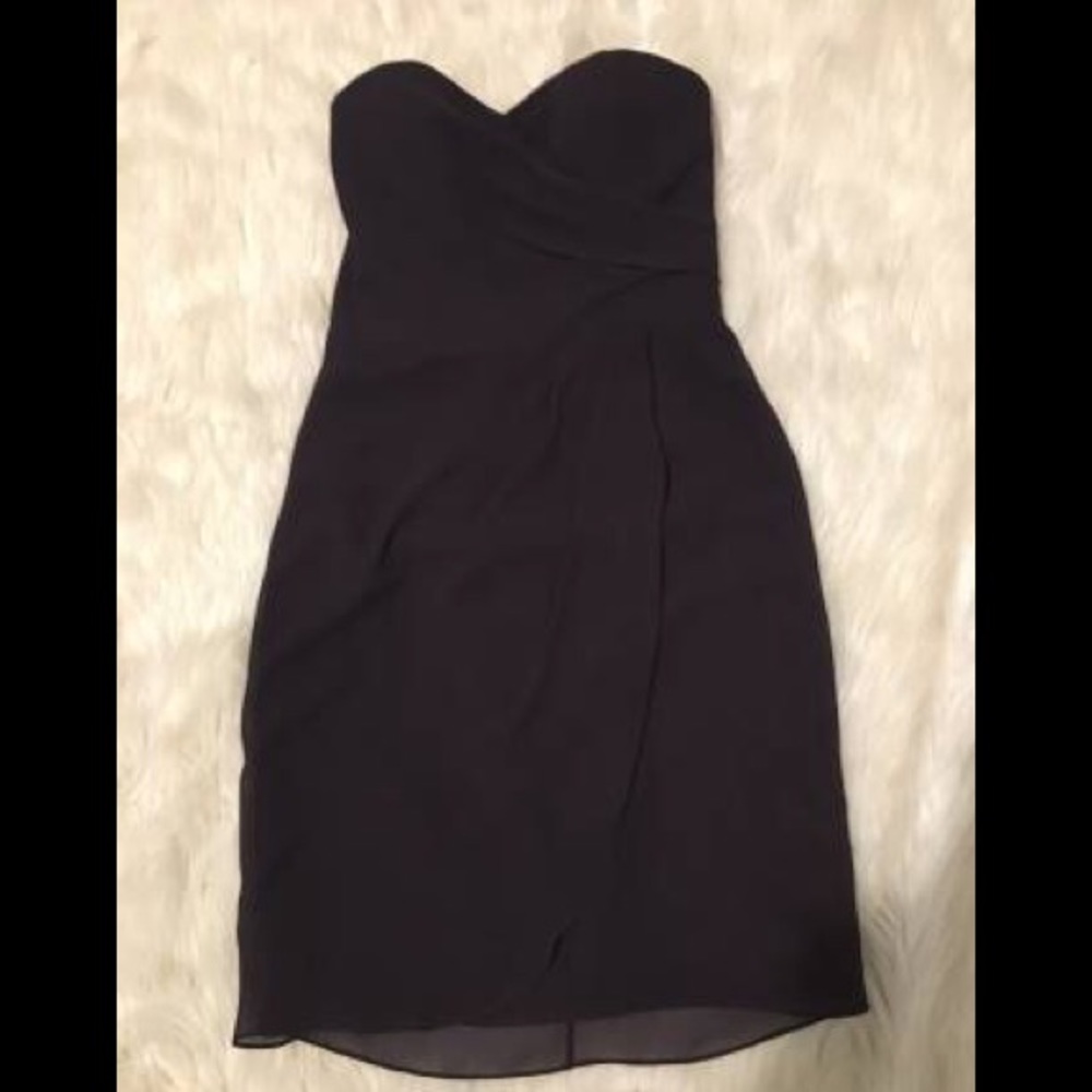 Purple bridesmaid dress